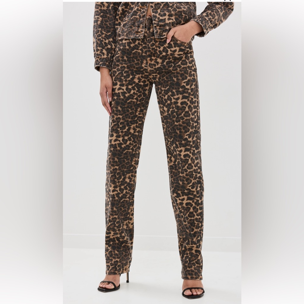 Lioness Carmela jeans in leopard